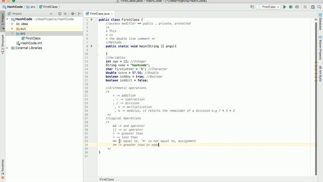 HashCode Java Tutorial intro