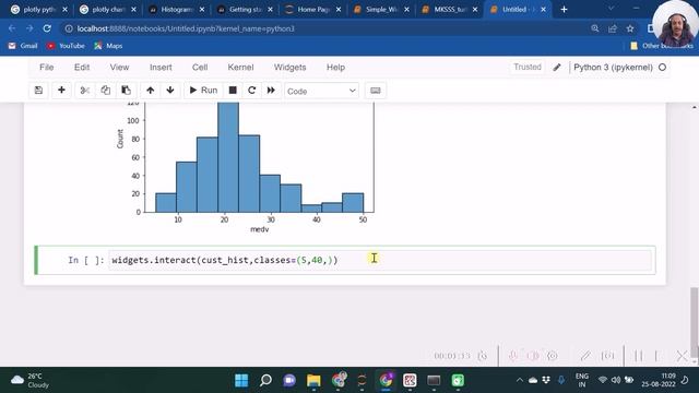 Interact Function in ipwidgets | Simple Interactive Graphics with Python смотреть онлайн