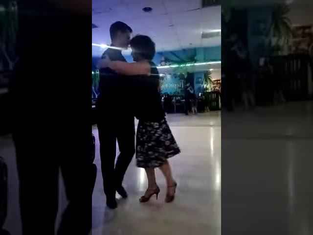 Аргентинское танго деда и внучки. Липецк. Милонга. 4.12.2020