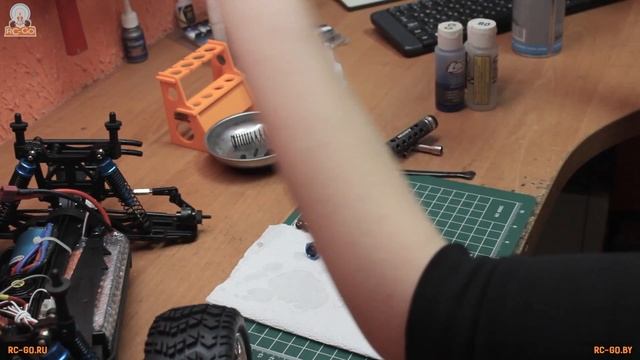 Заправка амортизатора RC-модели силиконовым маслом - Мастерская RC-GO с Дианой
