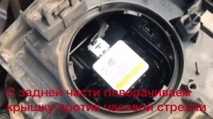 Замена ламп ближнего света Volvo XC90