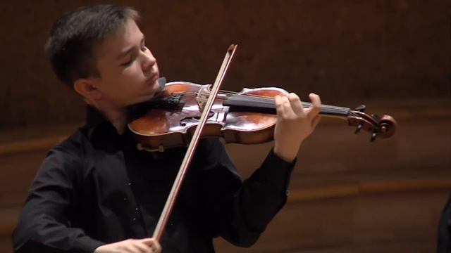Vadim Perih (Ukraine),  X International Balys Dvarionas Competition for Young Violinists смотреть онлайн