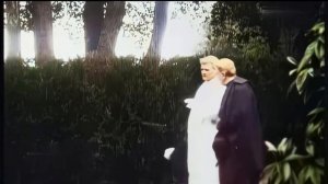 [4k, 60fps, colorized] (1914) The first Saint ever filmed. Pope Pius X.