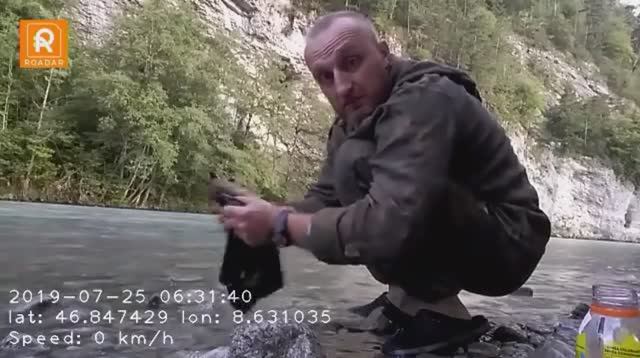 Утро дальнобоя в Швейцарии. Спецназ ГРУ в Швейцарии ?