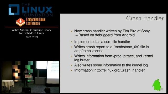 Embedded Linux Conference 2013 - olibc: Another C Runtime Library смотреть онлайн