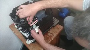 Saeco intelia water pump revisie
