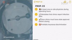 California Prop 23, dialysis clinics initiative, explained