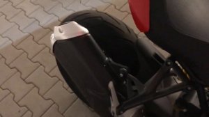 Ducati Monster 821 2018 Sound Check Stock Exhaust