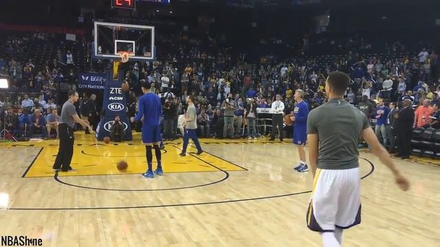 Steph Curry Full Pre Game Routine Warmup | Riscaldamento Pre Partita смотреть онлайн