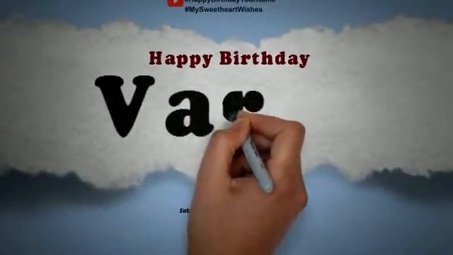 Happy Birthday Varin | Whatsapp Status Varin смотреть онлайн
