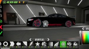 как сделать топ винил GT на мустанг в Кар паркинге