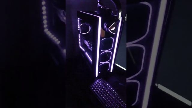 ASUS Aura Sync Music Lighting effect demo. смотреть онлайн