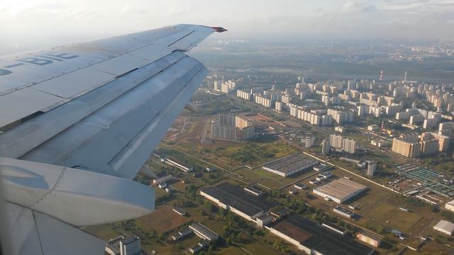 Внуково Посадка Boeing 737-400 2014.08.25 17:47.02 смотреть онлайн