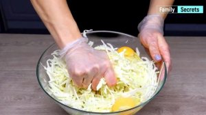 Капустный пирог БЕЗ ТЕСТА!!! Вкусный ужин без особых хлопот.