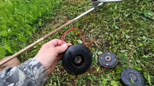 Как косить триммером НЕ наматывая леску ????