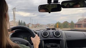 Пробный экзамен по вождению в автошколе