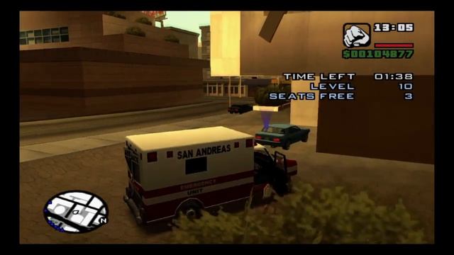 Grand Theft Auto: San Andreas Walkthrough - Paramedic Mission смотреть онлайн