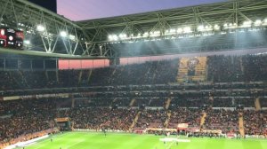 Фанаты «Галатасарая» перед матчем