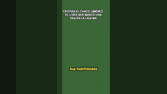 Cristian "El Chaco" Giménez:El líder que marcó una era en Liga MX #futbol #ligamx #mexico #cruzazul