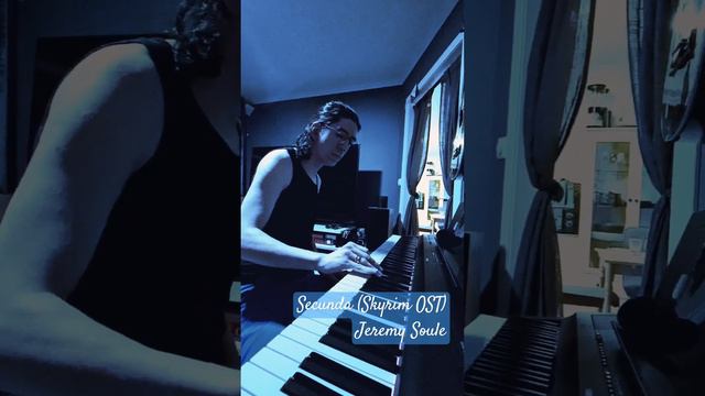 Secunda (Skyrim OST) #piano #skyrim #jeremysoule #relaxing #stars #dreamymusic #videogamemusic