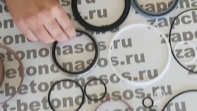 Комплект для ремонта гидравлического цилиндра 1017174 бетононасоса CIFA 120х80х2000