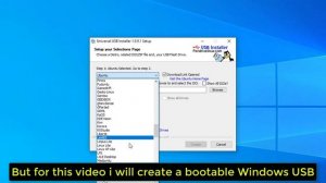 Universal USB Installer Installation and How to Create a Bootable USB Guide 2020