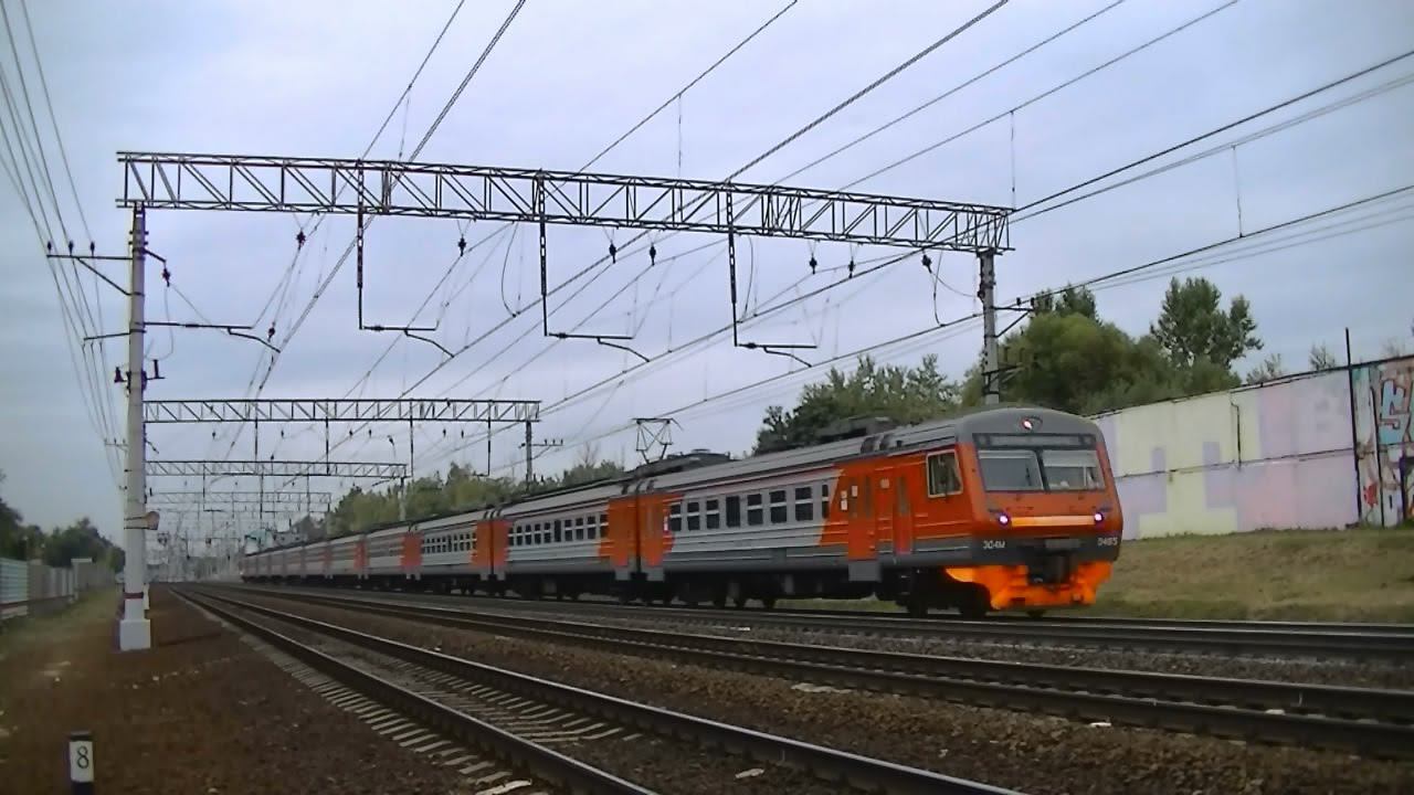 РЖД ЭД4М-0465 Москва-Казанская - Раменское смотреть онлайн
