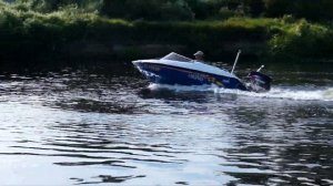 Катер Викинг-420 с мотором Сузуки-40