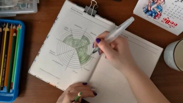 Оформляю новый ежедневник от НЕшколы | Планирование
