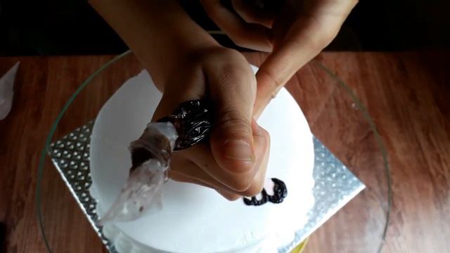 Cake Decorating Video 🇳🇵| Anniversary Cake| lettering on whipped cream cake