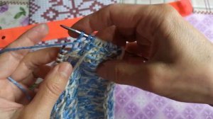 ЖАККАРД СПИЦАМИ основные принципы вязания #жаккард #повязканаголовуспицами