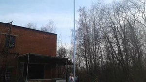 Телескопическая мачта 15 метров