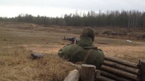 Стрельба из АК 74 боевыми патронами