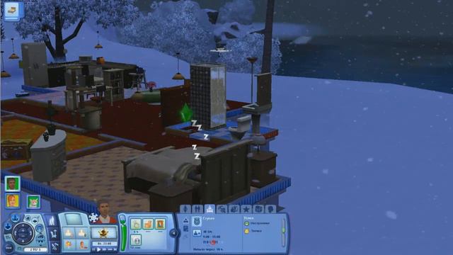 The Sims 3: "Незабываемые приключения Наоми" #42 - день без бодрости смотреть онлайн