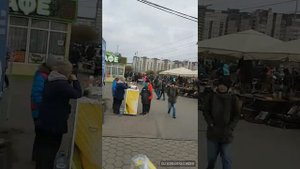 Санкт-Петербург, поездка на рынок Юнона