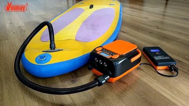 HAEYON HT 790 충전식 전동 고압 에어펌프 패들 공기주입기 12V