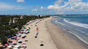 Legian Beach Bali by Drone