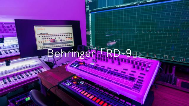 Behringer「RD-9」 & Roland「TR-909 Software Synthesizer」 смотреть онлайн