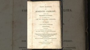 A New System of Domestic Cookery | Wikipedia audio article