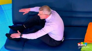 Гимнастика против варикоза. Жить здорово! Фрагмент выпуска от 09.04.2018