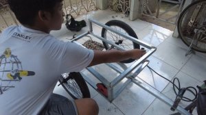 How To Build a DIY Cargo Bicycle Trailer - Cargo Bike Trolley Cart Homemade