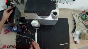 Пневматический пресс из газлифта офисного кресла?