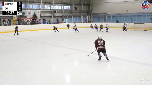 ХК "СШОР №1" 13 - ХК "СКА" 13 | 25.11.2023 смотреть онлайн