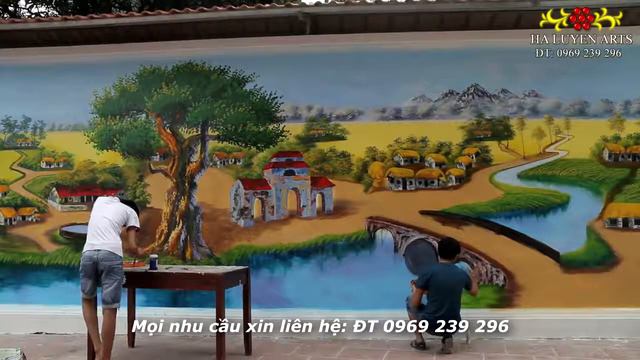 Tranh Đồng Quê Đẹp số 2 Hà Luyện full HD смотреть онлайн