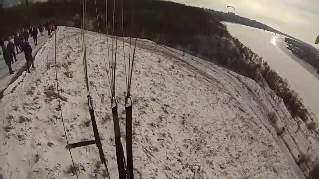 Полёты в Нижнем Новгороде, Парк Швейцария 1.03.20 смотреть онлайн