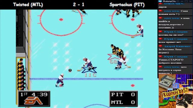 NHL 94 20 Season Play Off Twisted vs Spartack