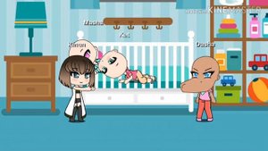 Мини-фильм «уродливая дочь» Gacha lifel