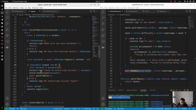 Курс Web 3. Деплоїмо Smart Contract в мережу Goerli та поєднуємо з React додатком. смотреть онлайн
