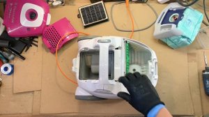 Power Switch does NOT respond properly - Electrolux ErgoSpace ZE330 Vacuum Cleaner