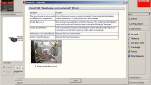 Diagnosing and repairing a Barco digital cinema projector issue